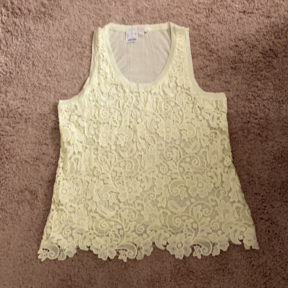 Beautiful crochet tank top. New!